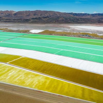 Lithium fields in northern Argentina. Lithium is commonly used for electric vehicle batteries, mobile devices and grid-scale energy storage. ©Shutterstock/Freedom_wanted